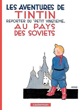 portada Tintin au Pays des Soviets (Aventures de Tintin) - Tome 1 (French Edition) (en Francés)
