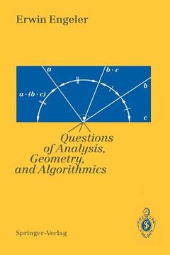 portada foundations of mathematics: questions of analysis, geometry & algorithmics