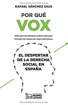 portada Por qué Vox: El Despertar de la Derecha Social en España (in Spanish)