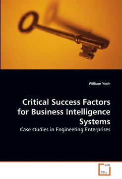 portada critical success factors for business intelligence systems (en Inglés)