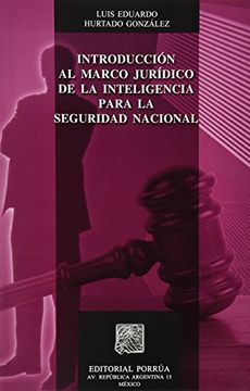 portada introduccion al marco juridico de la inteligencia para la seguridad nacional