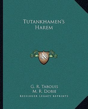 portada tutankhamen's harem (in English)