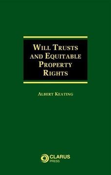 portada Will Trusts and Equitable Property Rights 