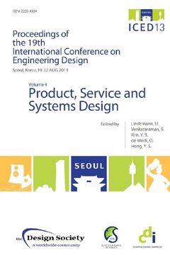 portada Proceedings of Iced13 Volume 4: Product, Service and Systems Design