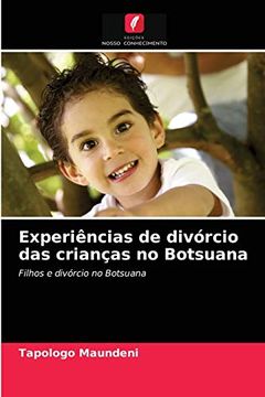 portada Experiências de Divórcio das Crianças no Botsuana (en Portugués)