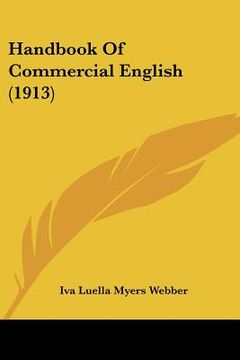 portada handbook of commercial english (1913) (en Inglés)