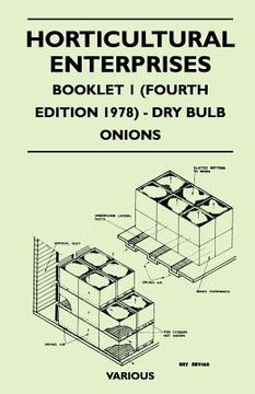 portada horticultural enterprises - booklet 1 (fourth edition 1978) - dry bulb onions