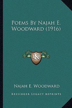 portada poems by najah e. woodward (1916) (en Inglés)