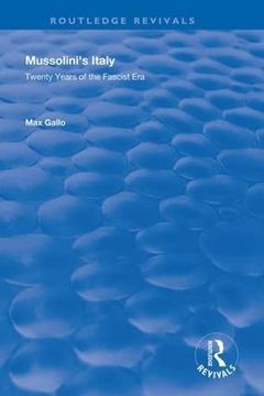 portada Mussolini's Italy: Twenty Years of the Fascist era (Routledge Revivals) (in English)