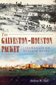 portada the galveston-houston packet: steamboats on buffalo bayou (en Inglés)