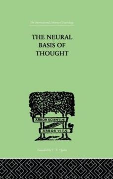 portada The Neural Basis of Thought (The International Library of Psychology Vol. 156) (en Inglés)