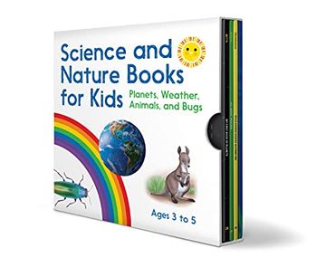 portada Science and Nature Books for Kids Ages 3 to 5: Planets, Weather, Animals, and Bugs 