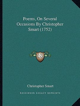 portada poems, on several occasions by christopher smart (1752) (in English)