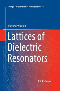 portada Lattices of Dielectric Resonators (en Inglés)