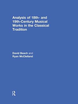 portada analysis of 18th- and 19th-century musical works in the classical tradition (en Inglés)