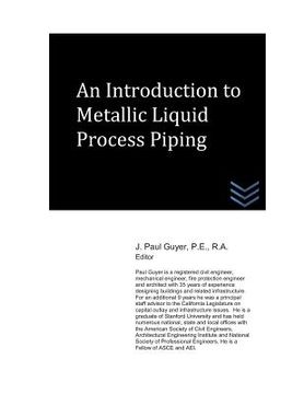 portada An Introduction to Metallic Liquid Process Piping (en Inglés)