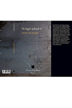 portada Ni lugar adonde ir (Poesía)