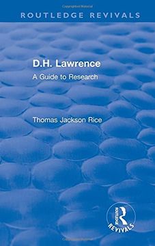 portada D.H. Lawrence: A Guide to Research (en Inglés)