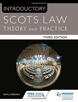 portada Introductory Scots Law Third Edition: Theory and Practice