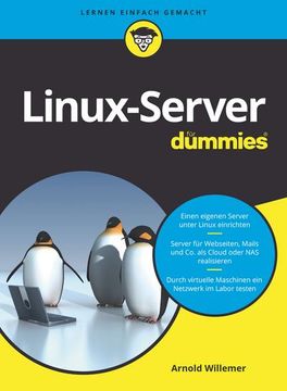 portada Linux-Server für Dummies (en Alemán)