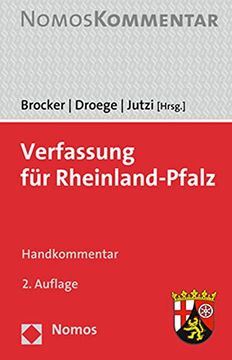 portada Verfassung fur Rheinland-Pfalz: Handkommentar -Language: German 