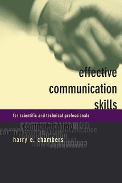 portada Effective Communication Skills for Scientific and Technical Professionals (en Inglés)
