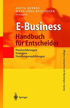 portada E-Business - Handbuch für Entscheider: Praxiserfahrungen, Strategien, Handlungsempfehlungen (en Alemán)