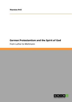 portada german protestantism and the spirit of god (en Inglés)