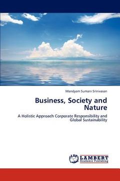 portada business, society and nature (en Inglés)