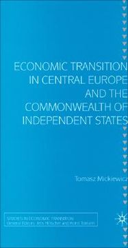 portada economic transition in central europe and the commonwealth of independent states (en Inglés)