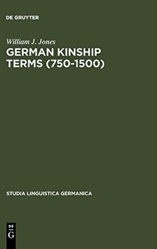 portada German Kinship Terms (750-1500) (en Inglés)