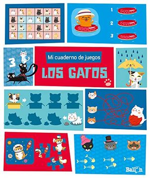 portada Mi Cuaderno de Juegos - los Gatos