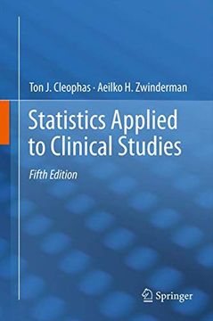 portada Statistics Applied to Clinical Studies (en Inglés)