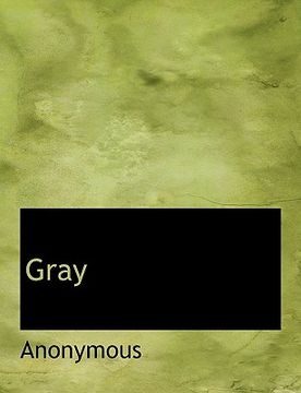 portada gray (en Inglés)