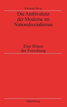 portada Die Ambivalenz der Moderne im Nationalsozialismus (en Alemán)