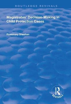 portada Magistrates' Decision-Making in Child Protection Cases (en Inglés)