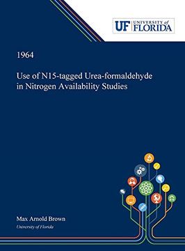 portada Use of N15-Tagged Urea-Formaldehyde in Nitrogen Availability Studies (en Inglés)