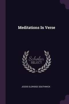 portada Meditations In Verse