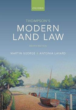 portada Thompson'S Modern Land law 