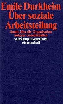 portada Über Soziale Arbeitsteilung (in German)