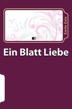 portada Ein Blatt Liebe (in German)