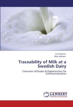 portada traceability of milk at a swedish dairy (en Inglés)