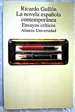 portada La Novela Española Contemporanea