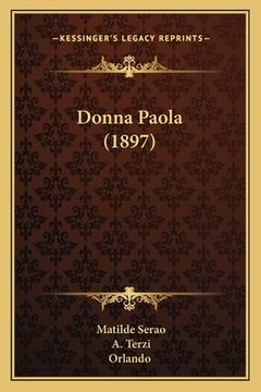 portada Donna Paola (1897) (en Italiano)