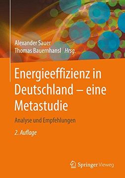 portada Energieeffizienz in Deutschland - Eine Metastudie: Analyse Und Empfehlungen