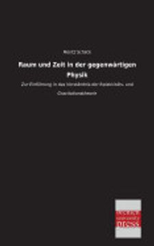 portada Raum und Zeit in der Gegenwärtigen Physik (en Alemán)