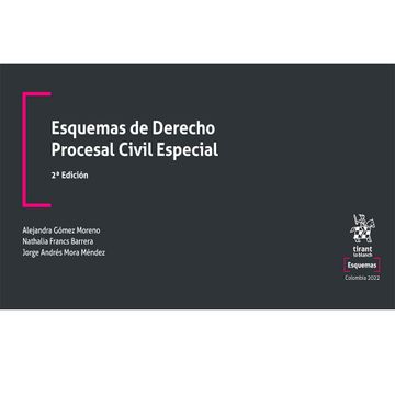 portada ESQUEMAS DE DERECHO PROCESAL CIVIL ESPECIAL 2ª EDICIÓN