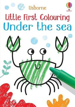 portada Little First Colouring Under the sea (en Inglés)