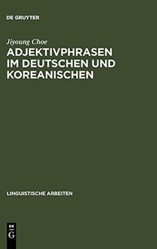 portada Adjektivphrasen im Deutschen und Koreanischen (en Alemán)