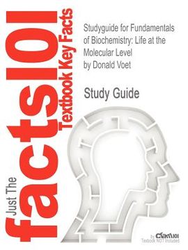 portada studyguide for fundamentals of biochemistry: life at the molecular level by donald voet, isbn 9780470547847